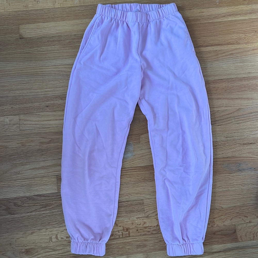 Pink xs John Galt/Brandy Melville sweats